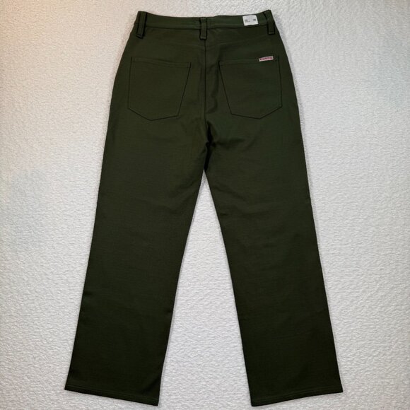 Hudson womens Noa Straight Leg Crop Pants Olive 28 - Picture 9 of 12